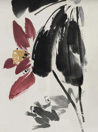 Frogs Beneath Scarlet