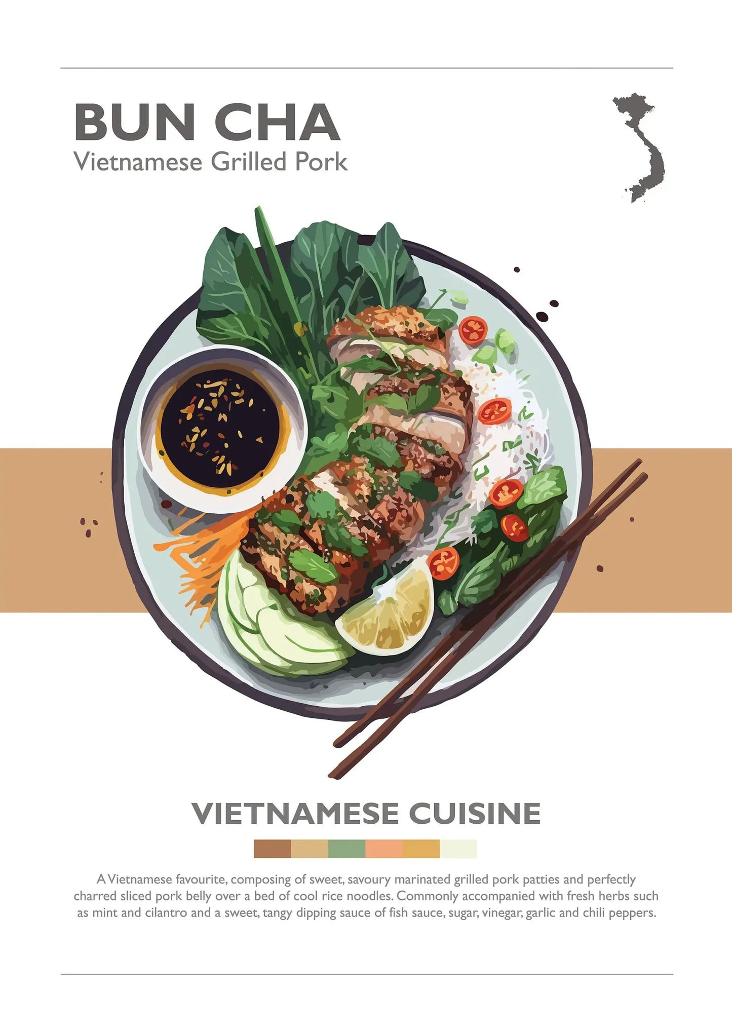 Vietnamese Cuisine Art Collection - Canvas & Curio