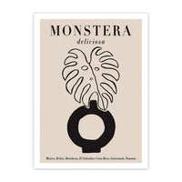 Monstera Silhouette