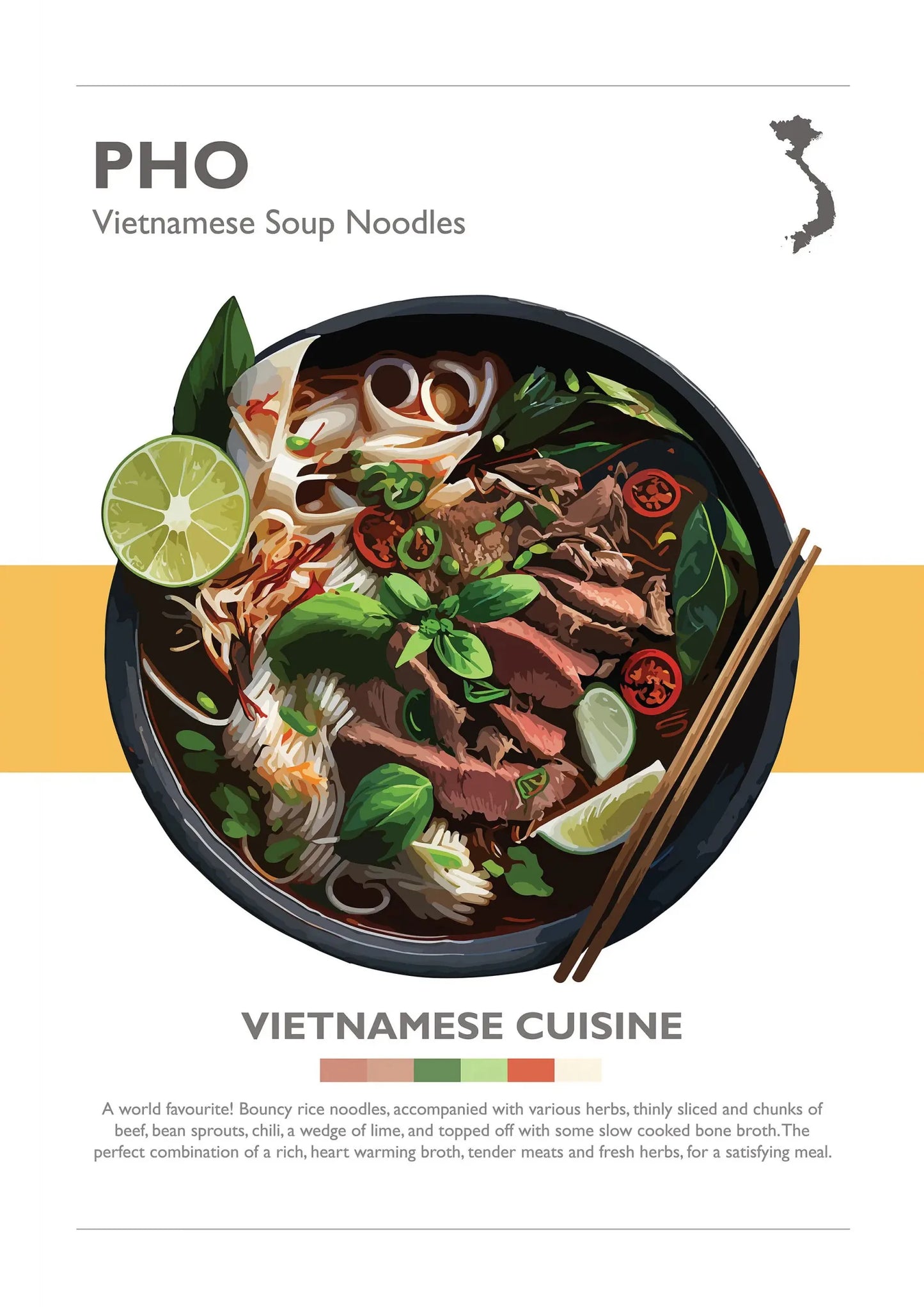 Vietnamese Cuisine Art Collection - Canvas & Curio