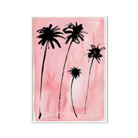 Palm Trees on Pink