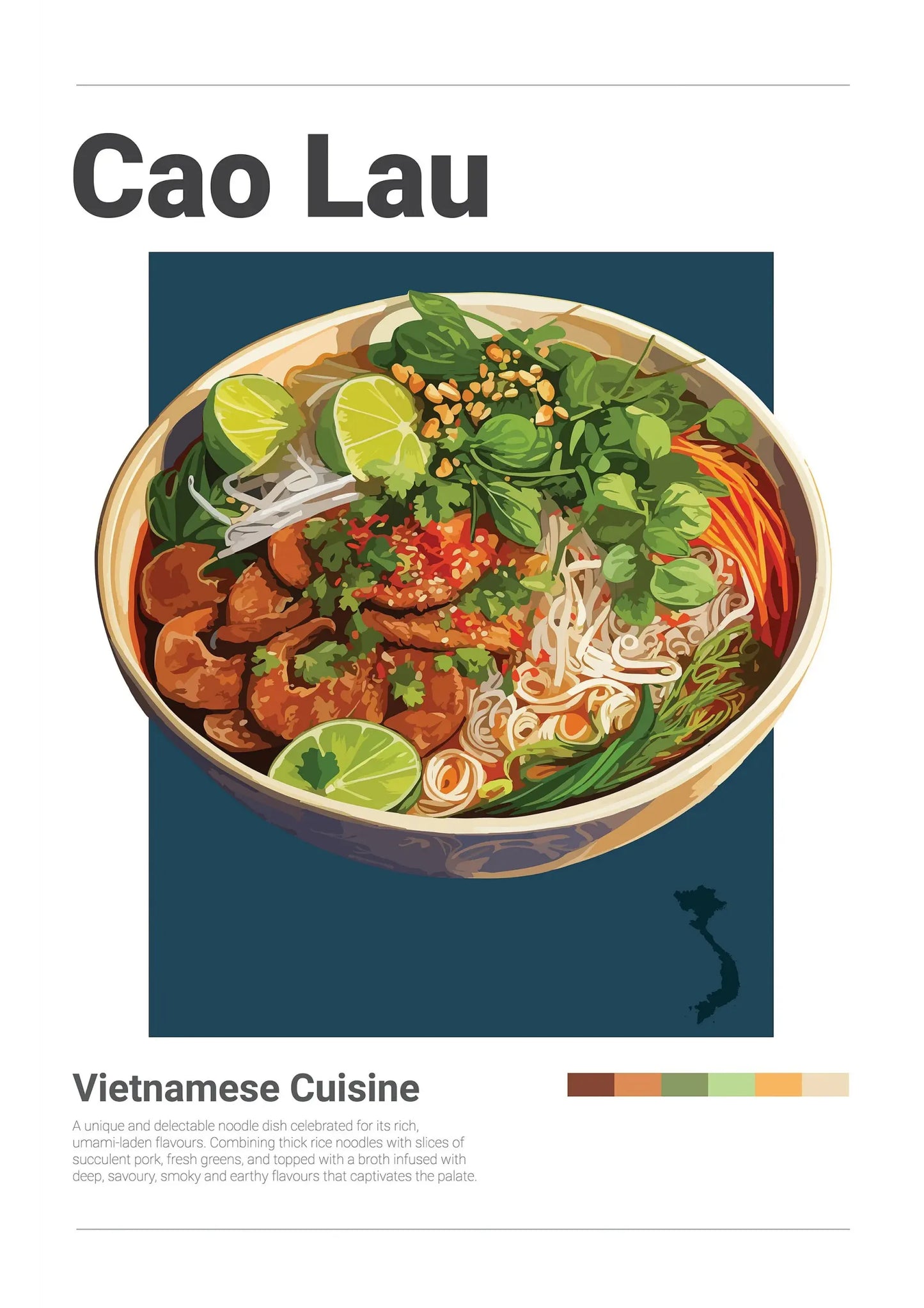 Vietnamese Cuisine Art Collection - Canvas & Curio