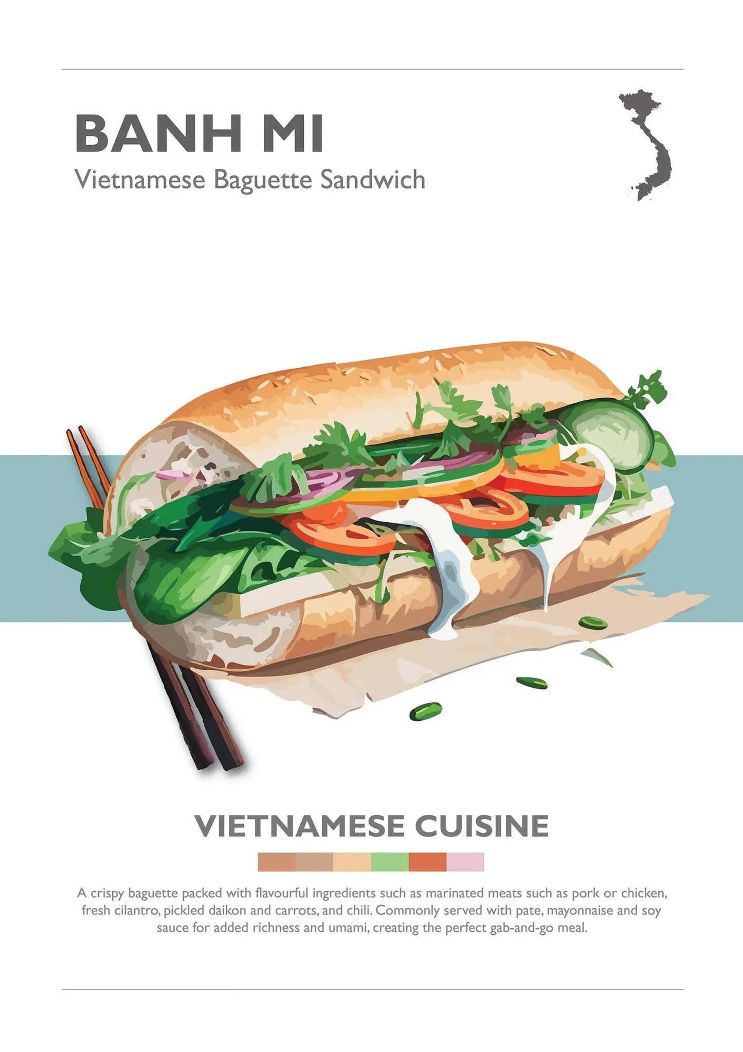 Vietnamese Cuisine Art Collection - Canvas & Curio