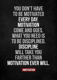 The Strength of Discipline
