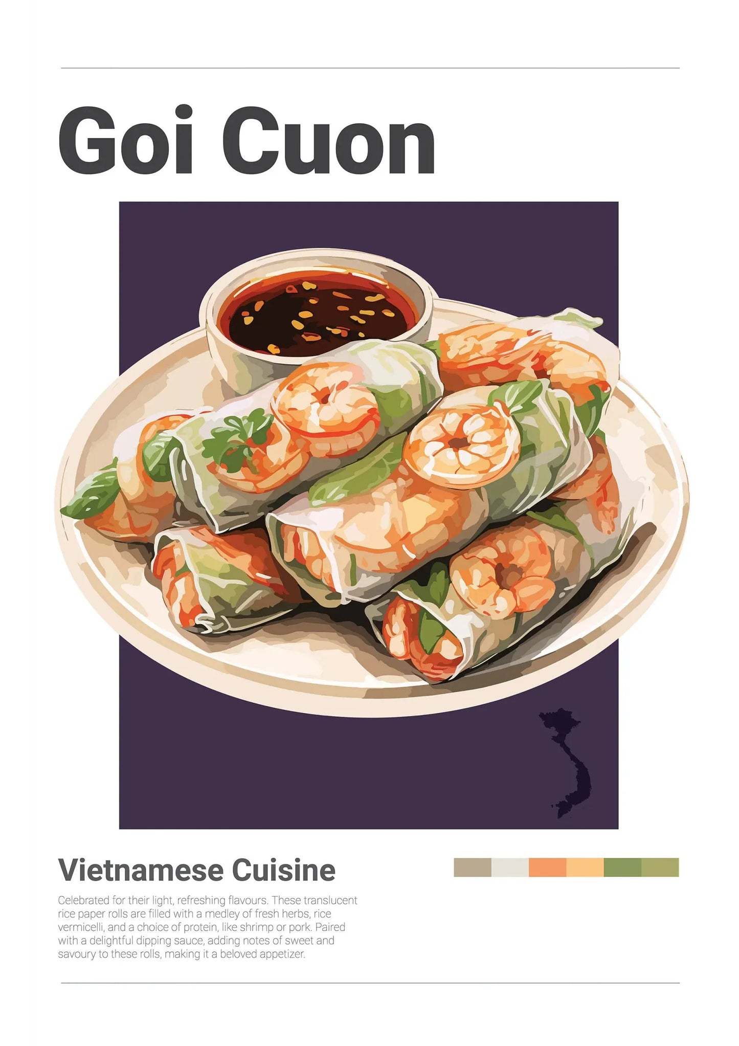 Vietnamese Cuisine Art Collection - Canvas & Curio
