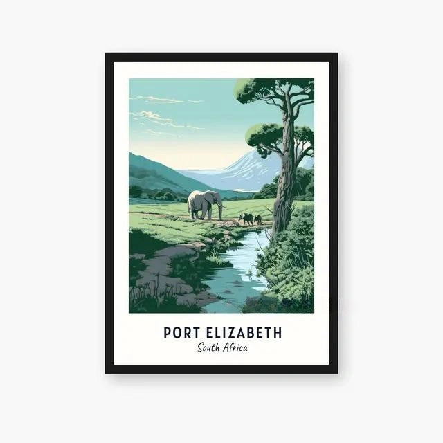 Explore Africa Wall Art Collection III - Canvas & Curio