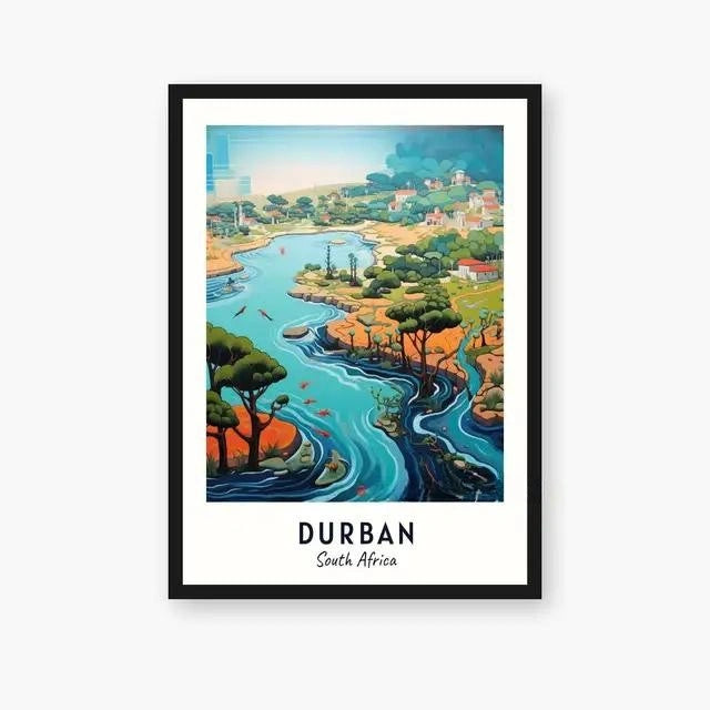 Explore Africa Wall Art Collection III - Canvas & Curio