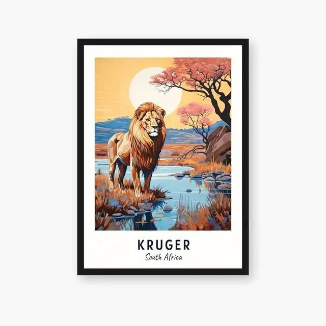 Explore Africa Wall Art Collection III - Canvas & Curio