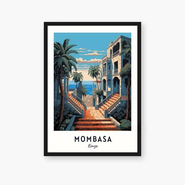 Explore Africa Wall Art Collection VIII - Canvas & Curio