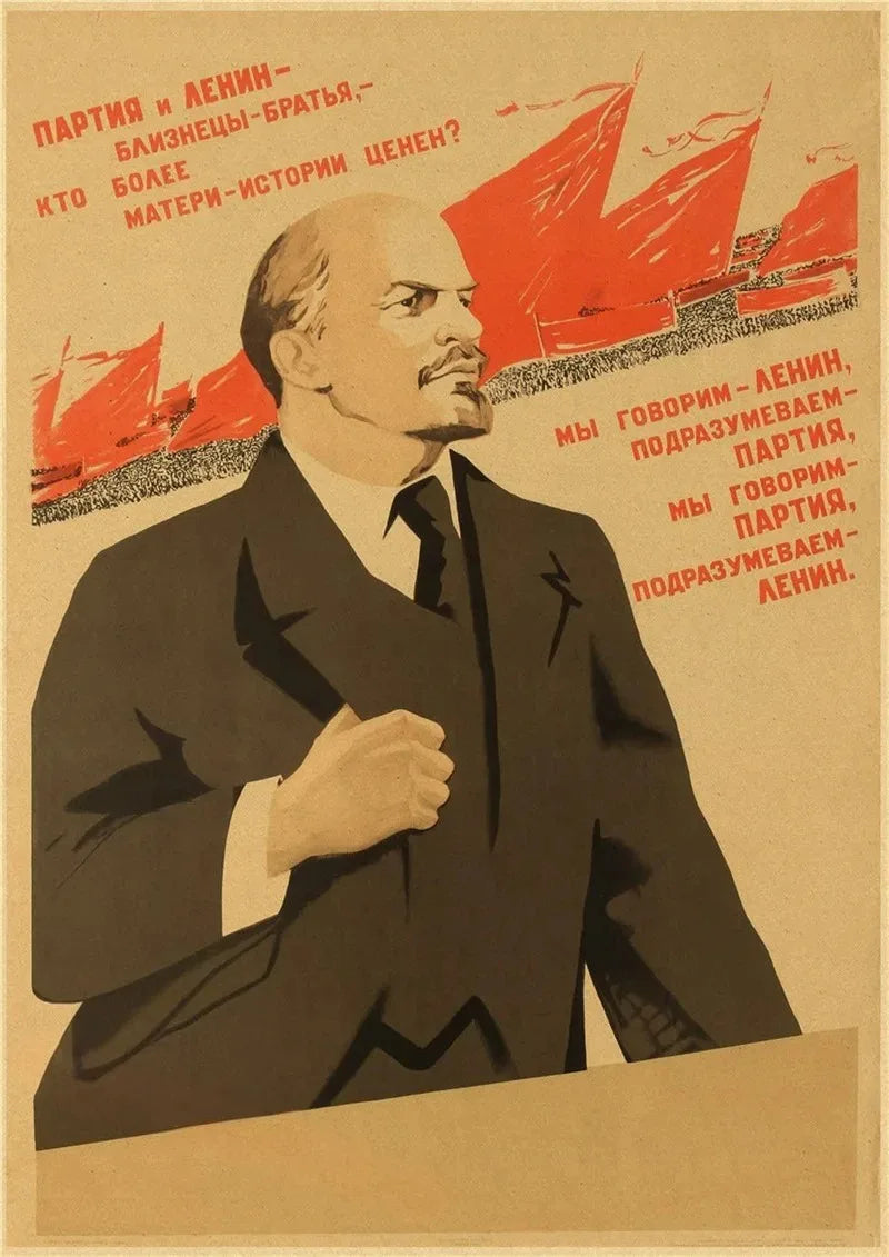 Soviet Era Portraits Collection III - Canvas & Curio