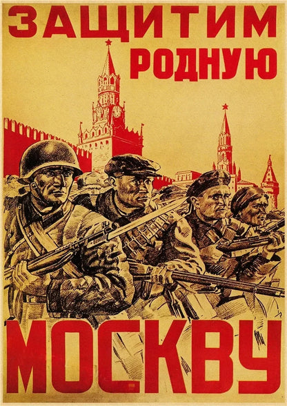 Soviet Era Portraits Collection II - Canvas & Curio