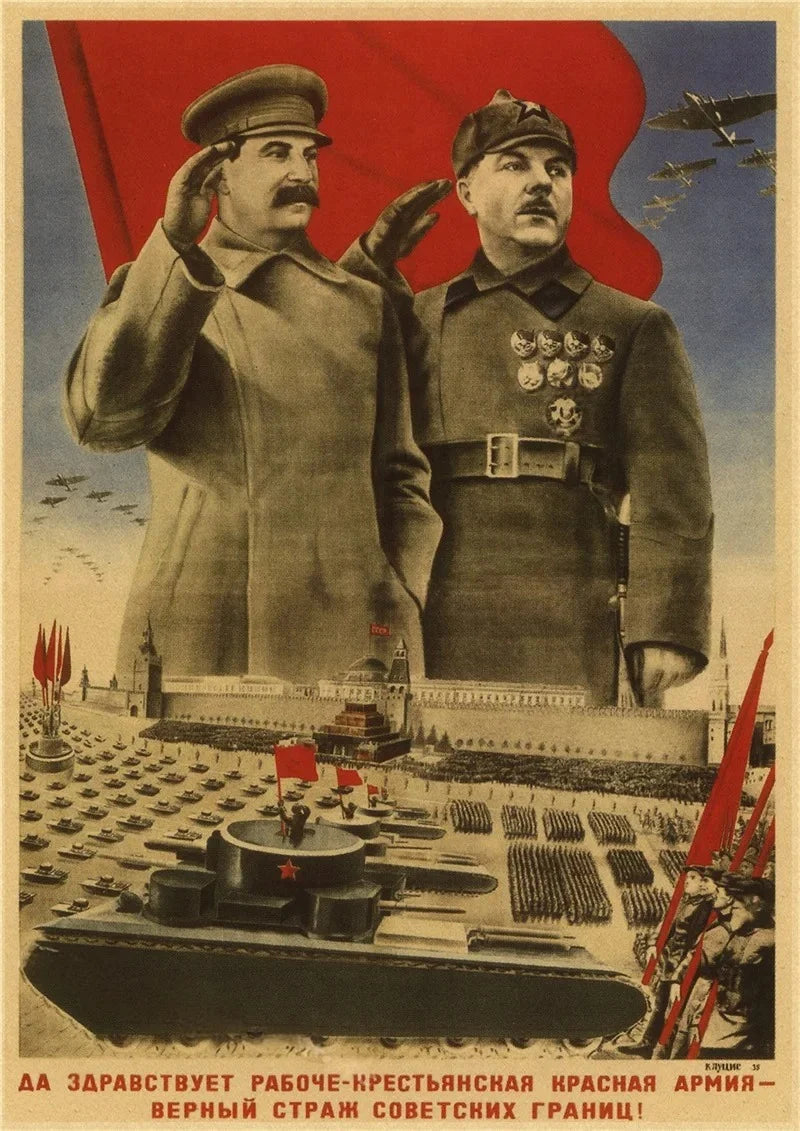Soviet Era Portraits Collection II - Canvas & Curio