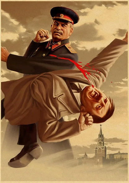 Soviet Era Portraits Collection III - Canvas & Curio