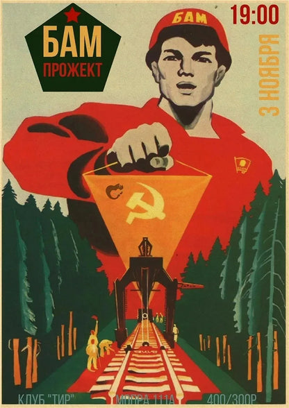 Soviet Era Portraits Collection II - Canvas & Curio