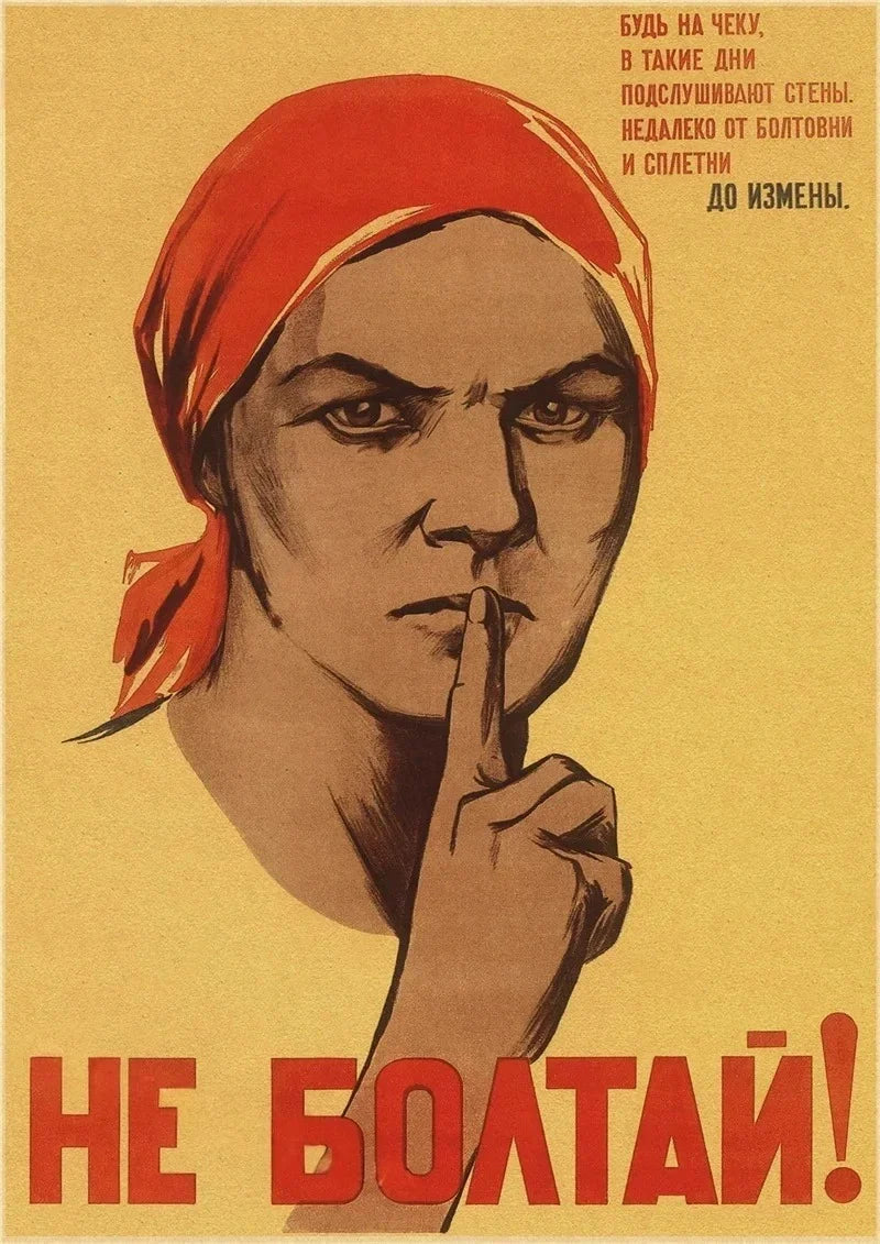 Soviet Era Portraits Collection II - Canvas & Curio