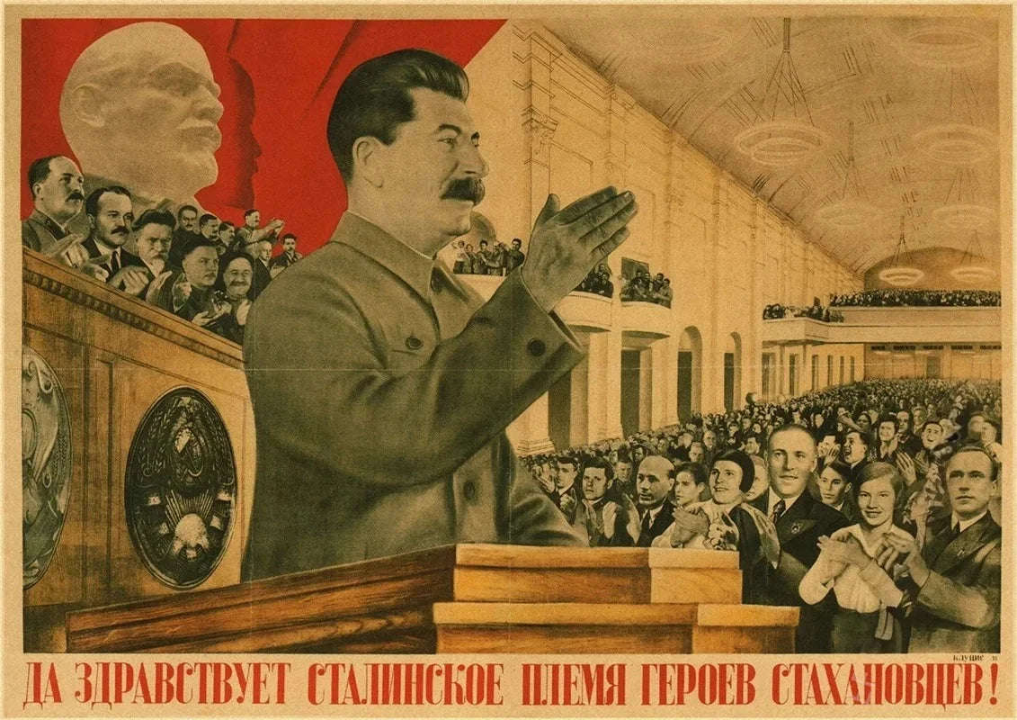 Soviet Era Portraits Collection - Canvas & Curio