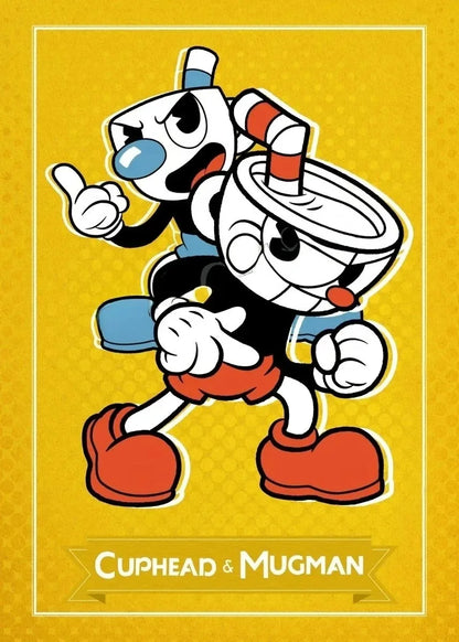 Cuphead Gaming Art Collection - Canvas & Curio