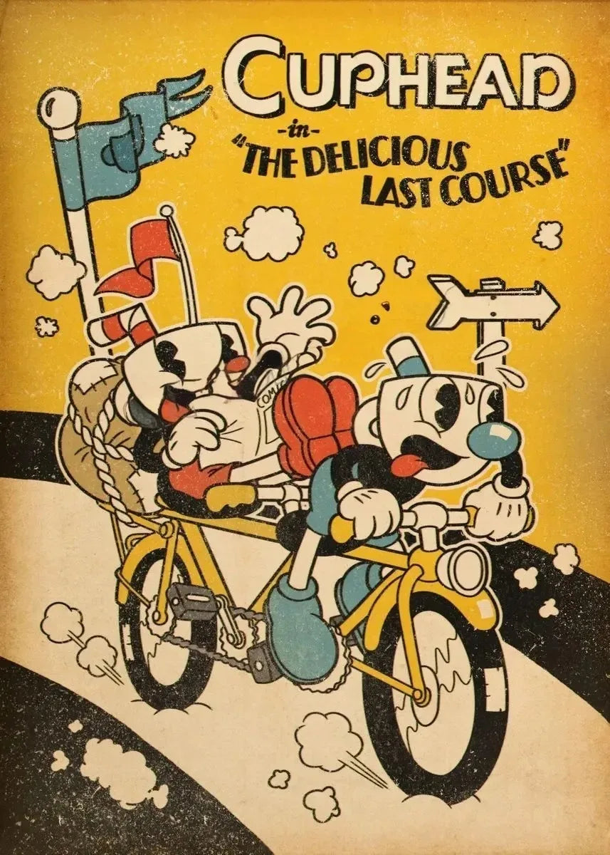 Cuphead Gaming Art Collection - Canvas & Curio