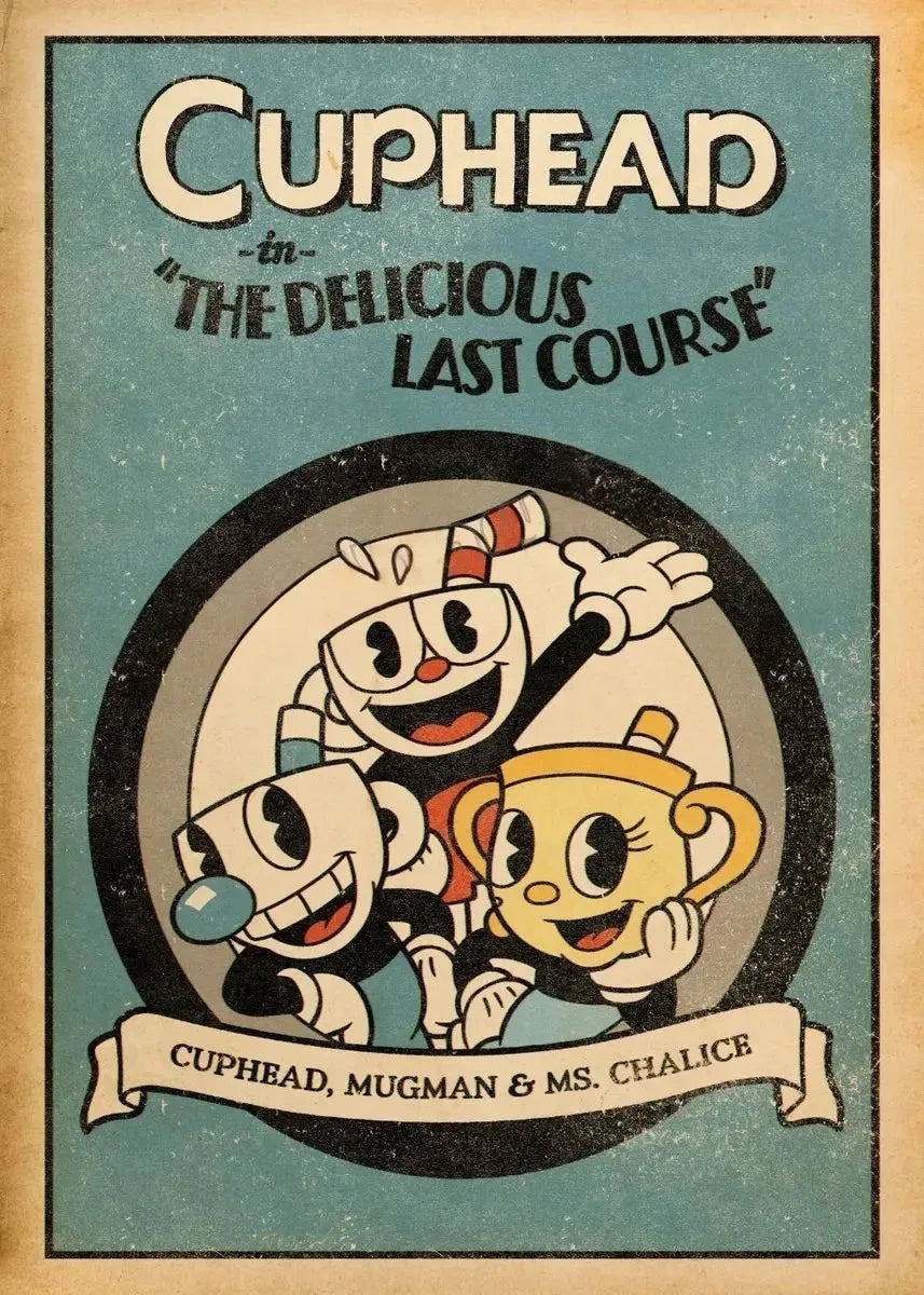 Cuphead Gaming Art Collection II - Canvas & Curio