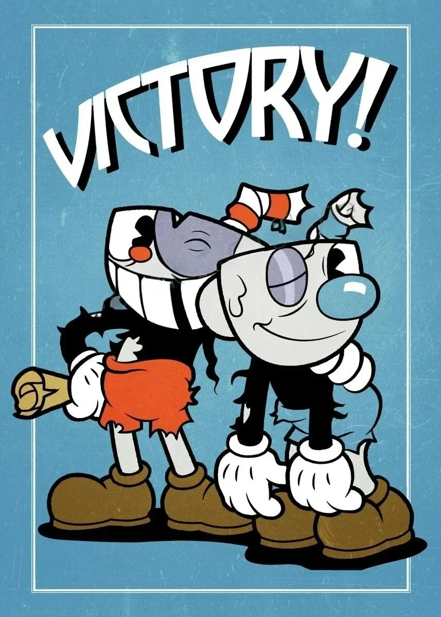 Cuphead Gaming Art Collection II - Canvas & Curio