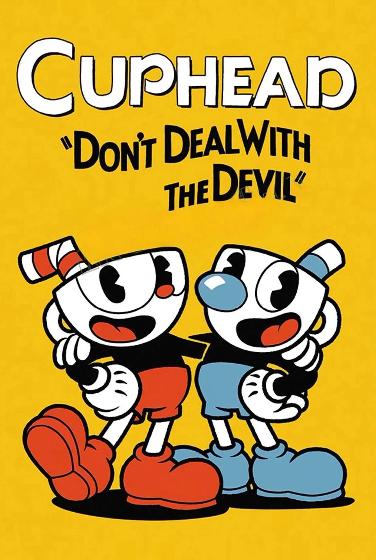 Cuphead Gaming Art Collection II - Canvas & Curio