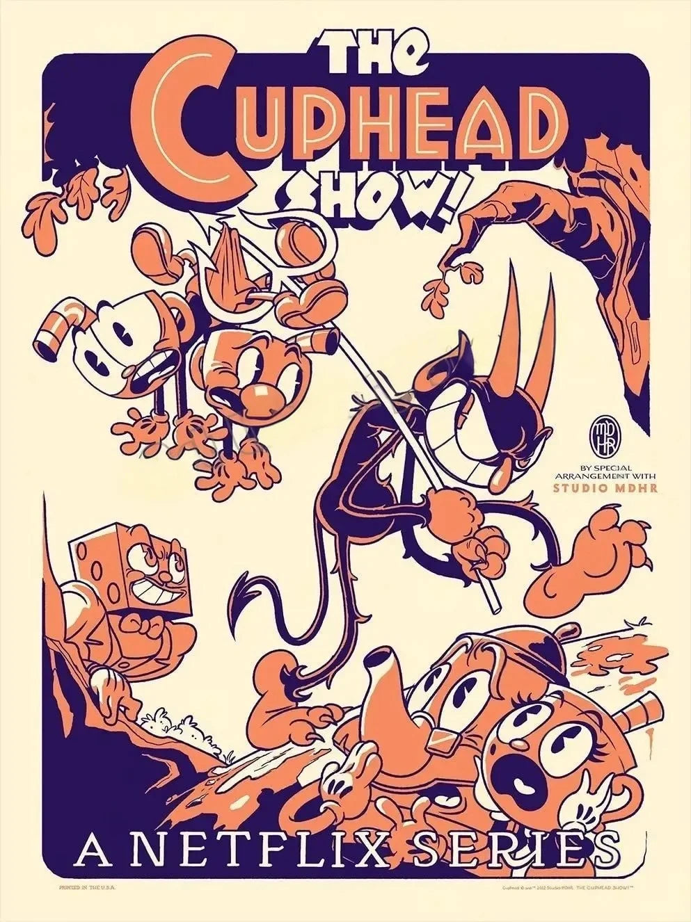 Cuphead Gaming Art Collection - Canvas & Curio