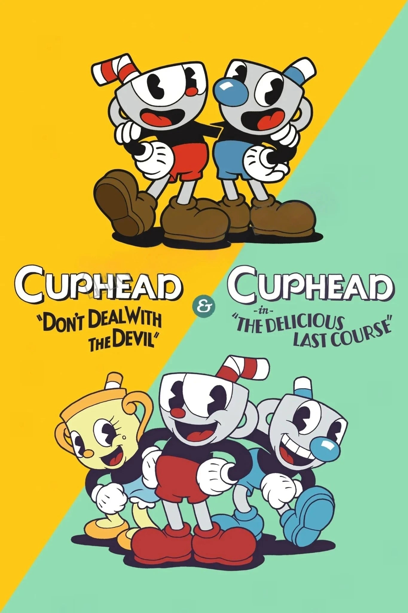 Cuphead Gaming Art Collection II - Canvas & Curio