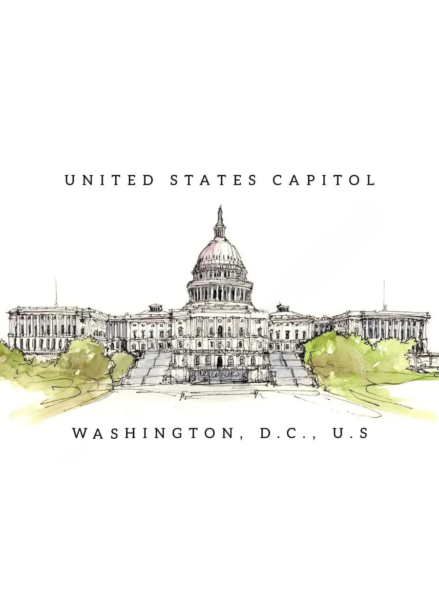 Famous Landmarks Watercolor Collection II - Canvas & Curio