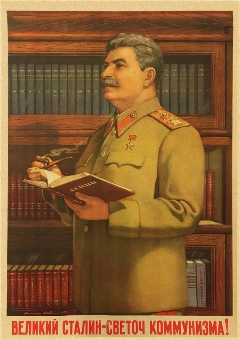 Soviet Era Portraits Collection - Canvas & Curio