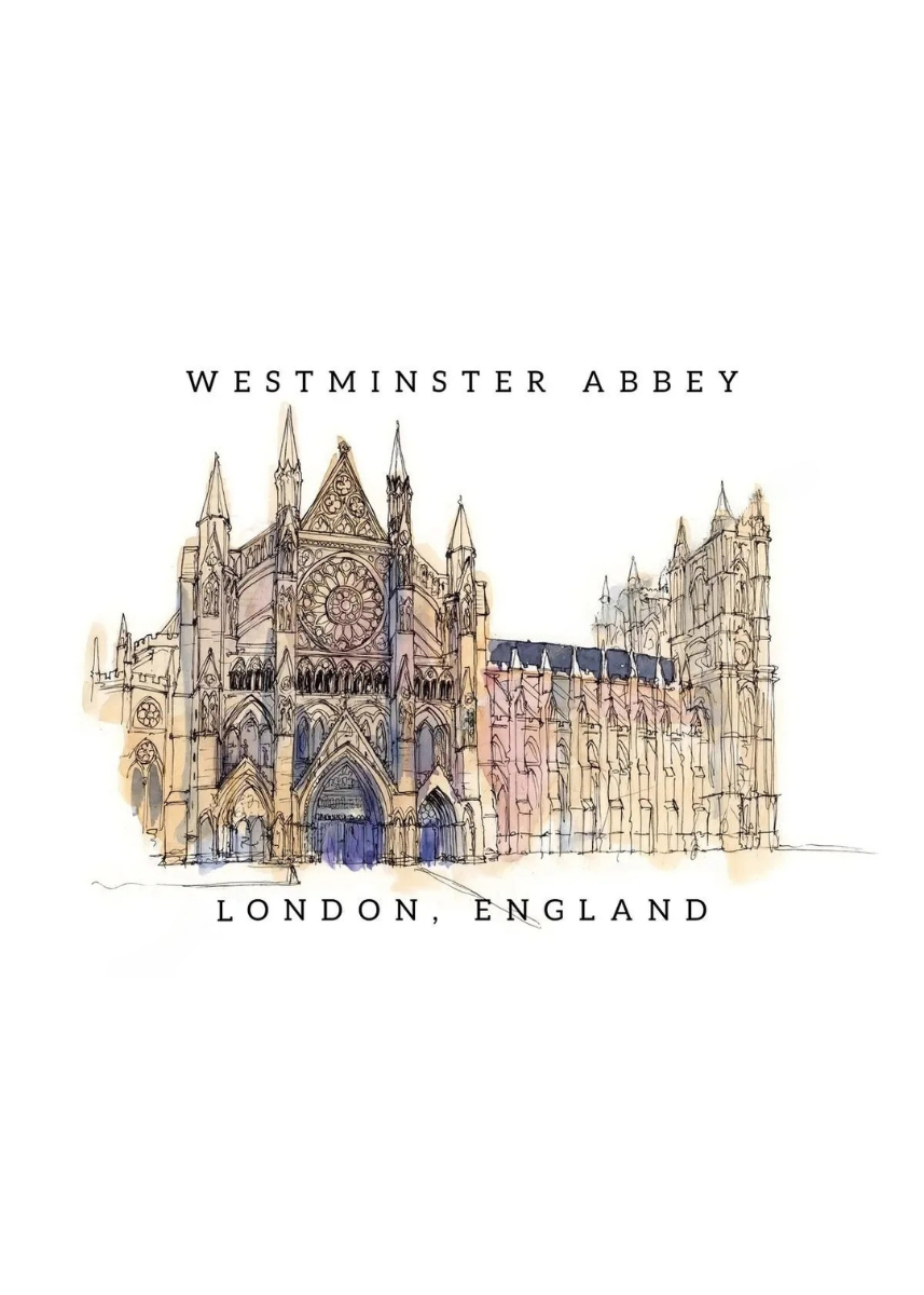Famous Landmarks Watercolor Collection III - Canvas & Curio