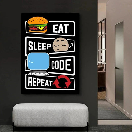 Abstract Programmer Collection - Canvas & Curio