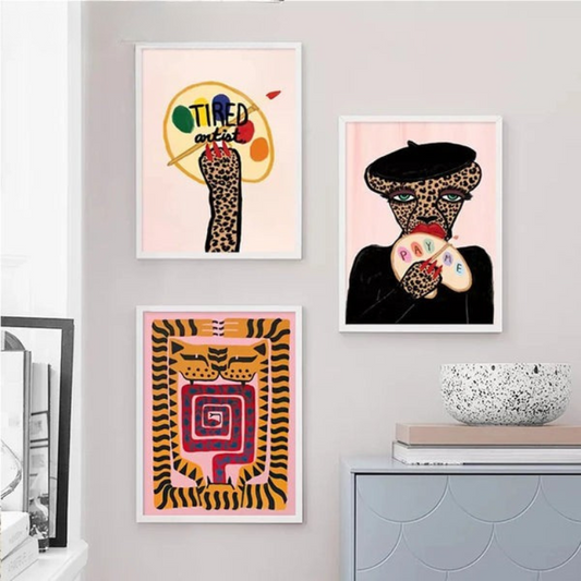 Ancient Egypt Big Cats Collection - Canvas & Curio