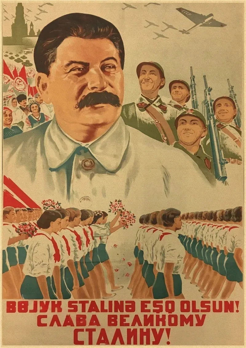 Soviet Era Portraits Collection - Canvas & Curio