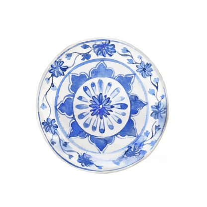 Blue & White Porcelain Vase Collection - Canvas & Curio