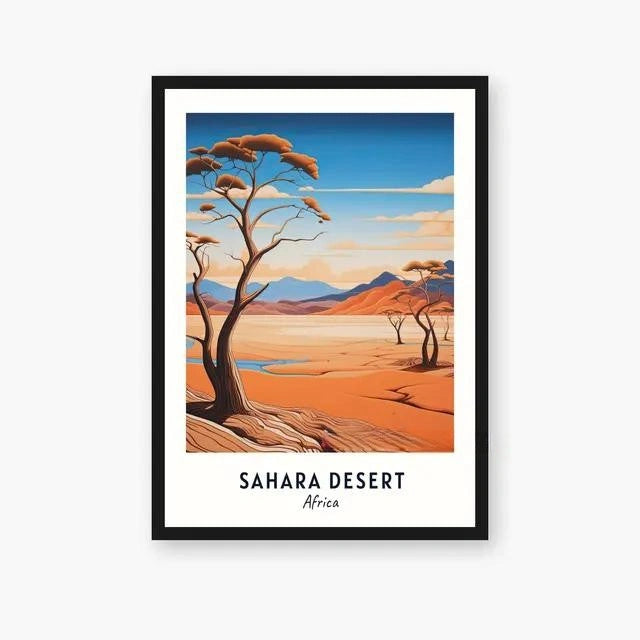 Explore Africa Wall Art Collection III - Canvas & Curio