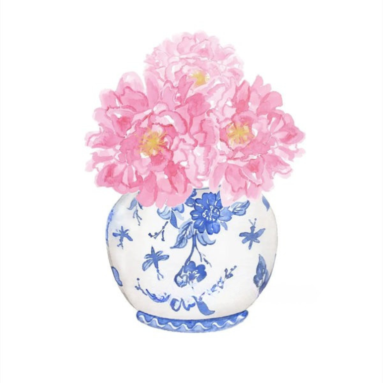 Blue & White Porcelain Vase Collection - Canvas & Curio
