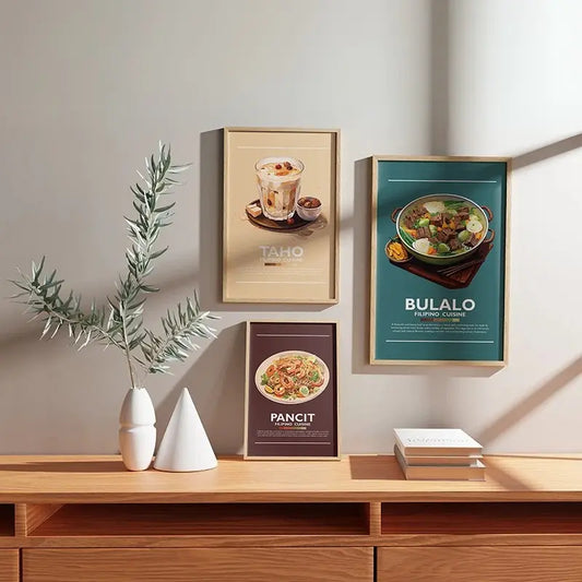 Filipino Cuisine Art Collection - Canvas & Curio