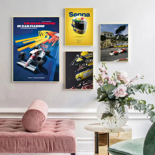 Ayrton Senna Racing Collection - Canvas & Curio