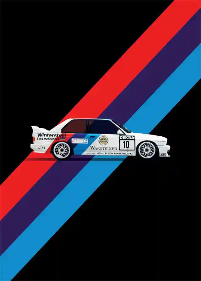 Pop F1 Aesthetic Vintage Cars Collection - Canvas & Curio