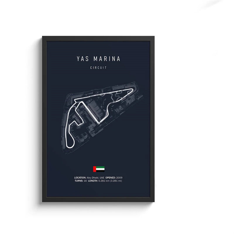 Formula 1 Track Circuit Collection III - Canvas & Curio