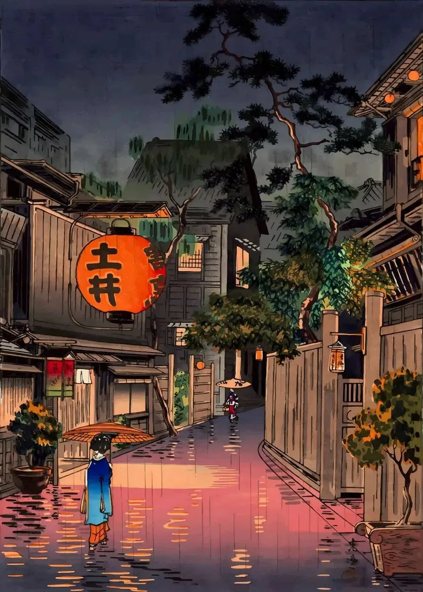 Japanese Landscape Art Collection - Canvas & Curio