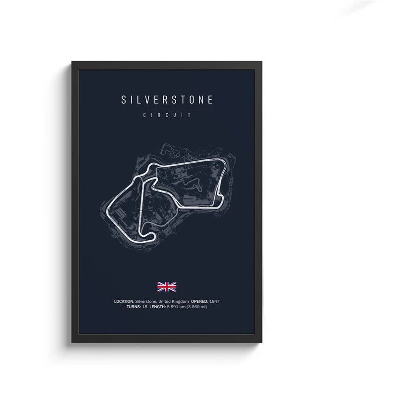 Formula 1 Track Circuit Collection III - Canvas & Curio