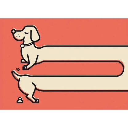 Adorable Dachshund Art Collection - Canvas & Curio
