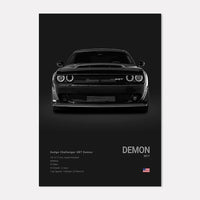 Dodge Challenger SRT Demon 2017 (Black)
