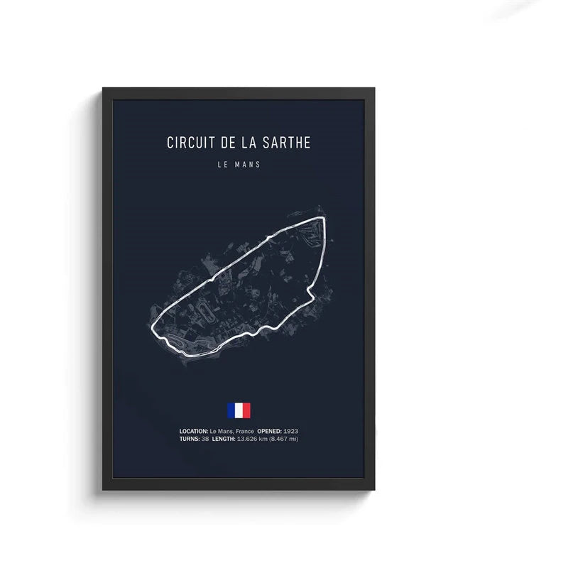 Formula 1 Track Circuit Collection - Canvas & Curio