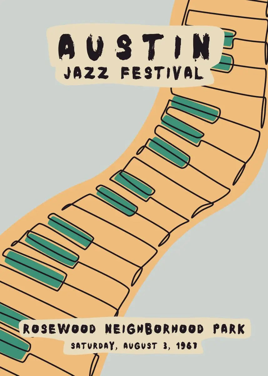 Jazz Cat & Music Festival Collection - Canvas & Curio