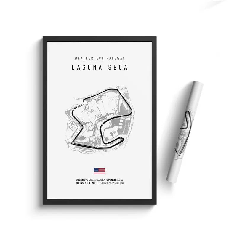 Formula 1 Track Circuit Collection III - Canvas & Curio
