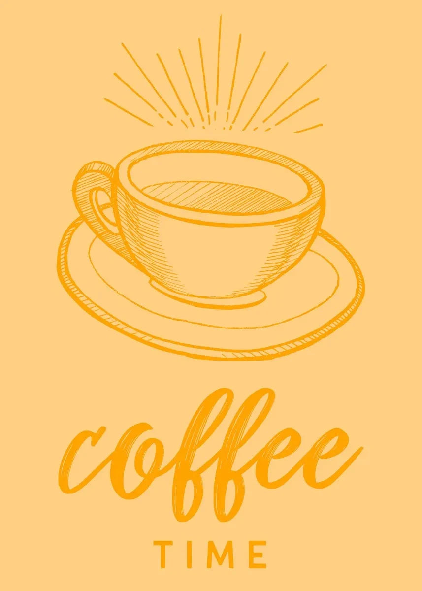 Vintage Coffee Time Collection - Canvas & Curio