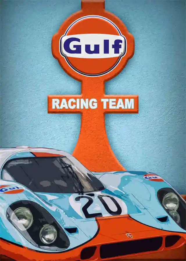 Pop F1 Aesthetic Vintage Cars Collection II - Canvas & Curio