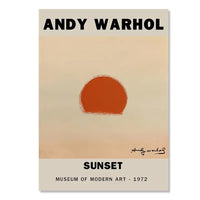 Andy Warhol Sunset